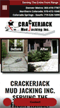 Mobile Screenshot of crackerjackmudjacking.com